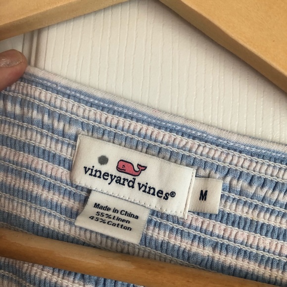 Vineyard Vines Striped Tassel Shirt - Picture 2 of 3